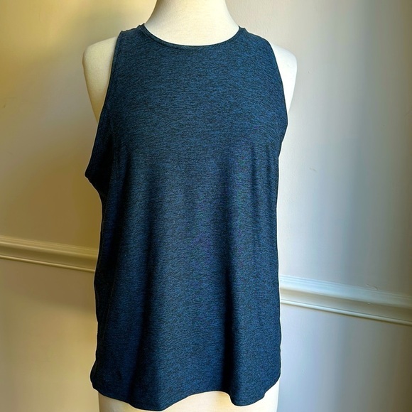Outdoor Voices Tops - Outdoor Voices Cloudknit Tank Workout Yoga Blue Marled Size XL EUC
